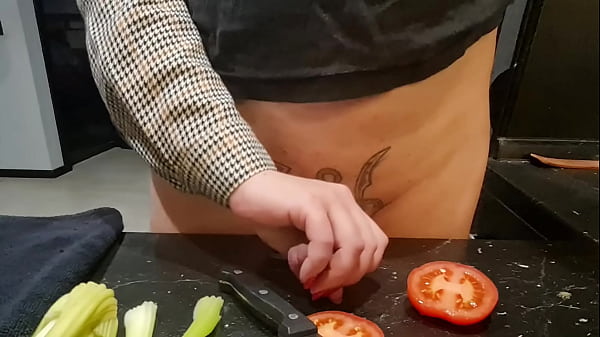 Extreme dick and urethral torment in the kitchen! Cooking cock 2. Episode 1/3. Full.