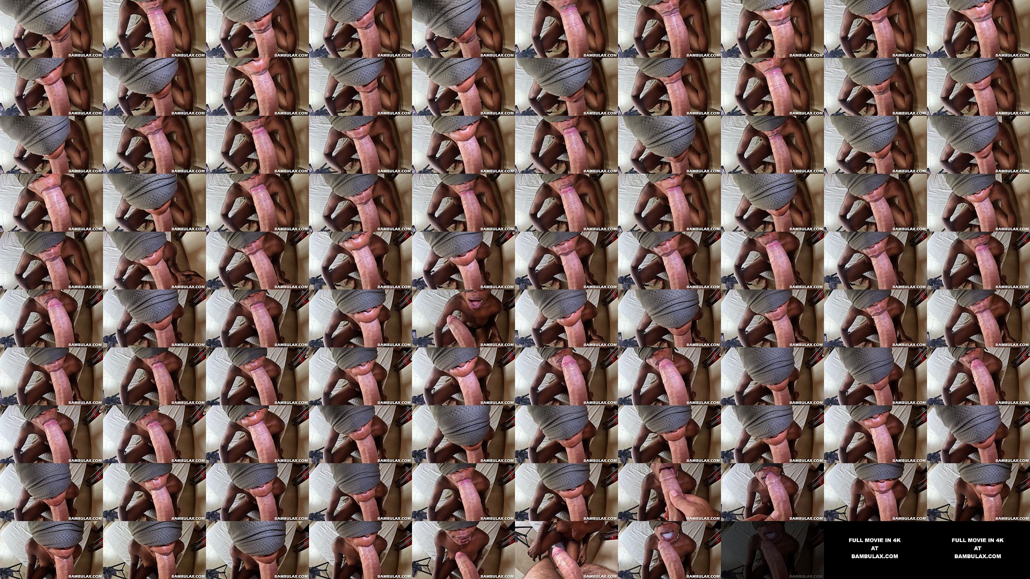 Interracial blowjob and oral creampie amateur POV 预览图