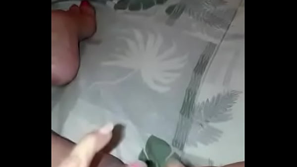 Masturbating pulsating pussy