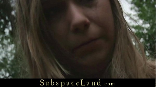 Rude learns bondage rules with cruel whips and fuck machines