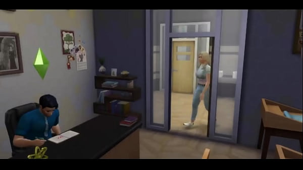 SimRelations: stepmom smooths things over with stepson's recently divorced teacher at parent conference (Sims 4)