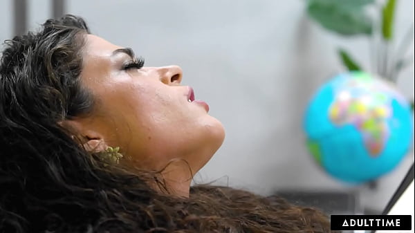 Download Video - ADULT TIME - Victoria Voxxx Gets FUCKED ROUGH After Being CAUGHT MASTURBATING&excl;