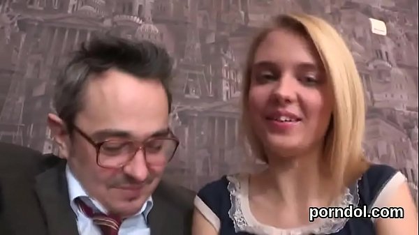 Fervent was tempted and nailed by her senior teacher
