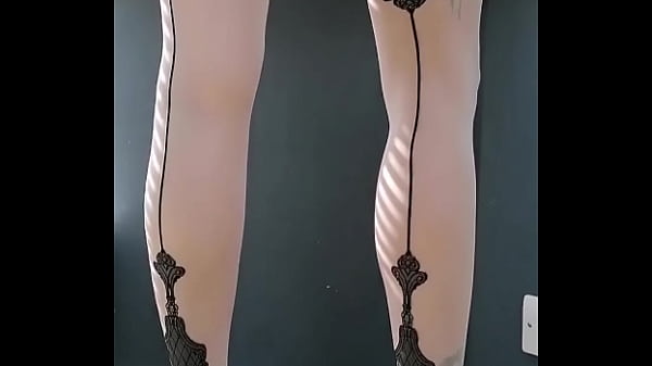 I love my new stockings, and you? Tomorrow, a magnificent HARD solo video...