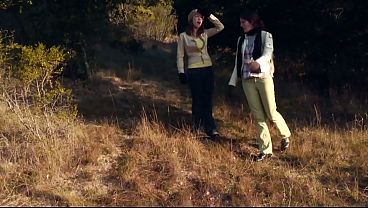 Strap-On Sunlit Lesbian Fuck