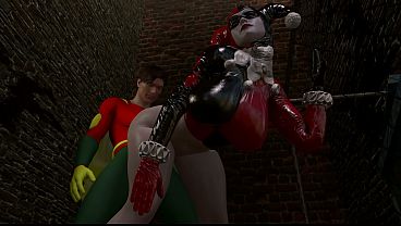 I Caught Harley Quinn and Fucked Her l 3D Uncensored Hentai Animation