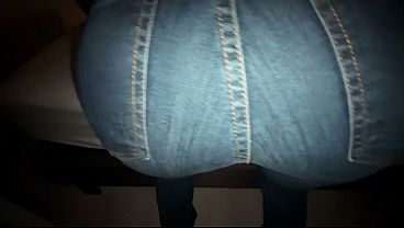 Tight Jeans - Dry Humping My Roommate’s Big Ass