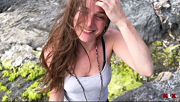 I Knew My Beach Blowjob Would End All Over My Face - KLX