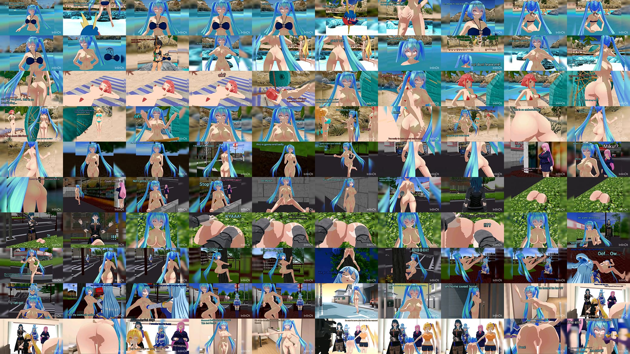 Miku&#039;s Escape ENF MMD 预览图