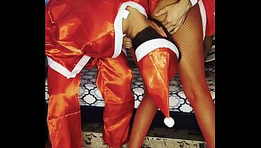 Santa Claus came by and left me some warm milk.