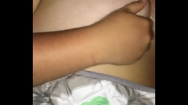 cummin on my wife's big tits