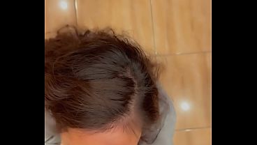 hot asian eats big cock for post workout snack BLOWJOB CUMSHOT IN MOUTH