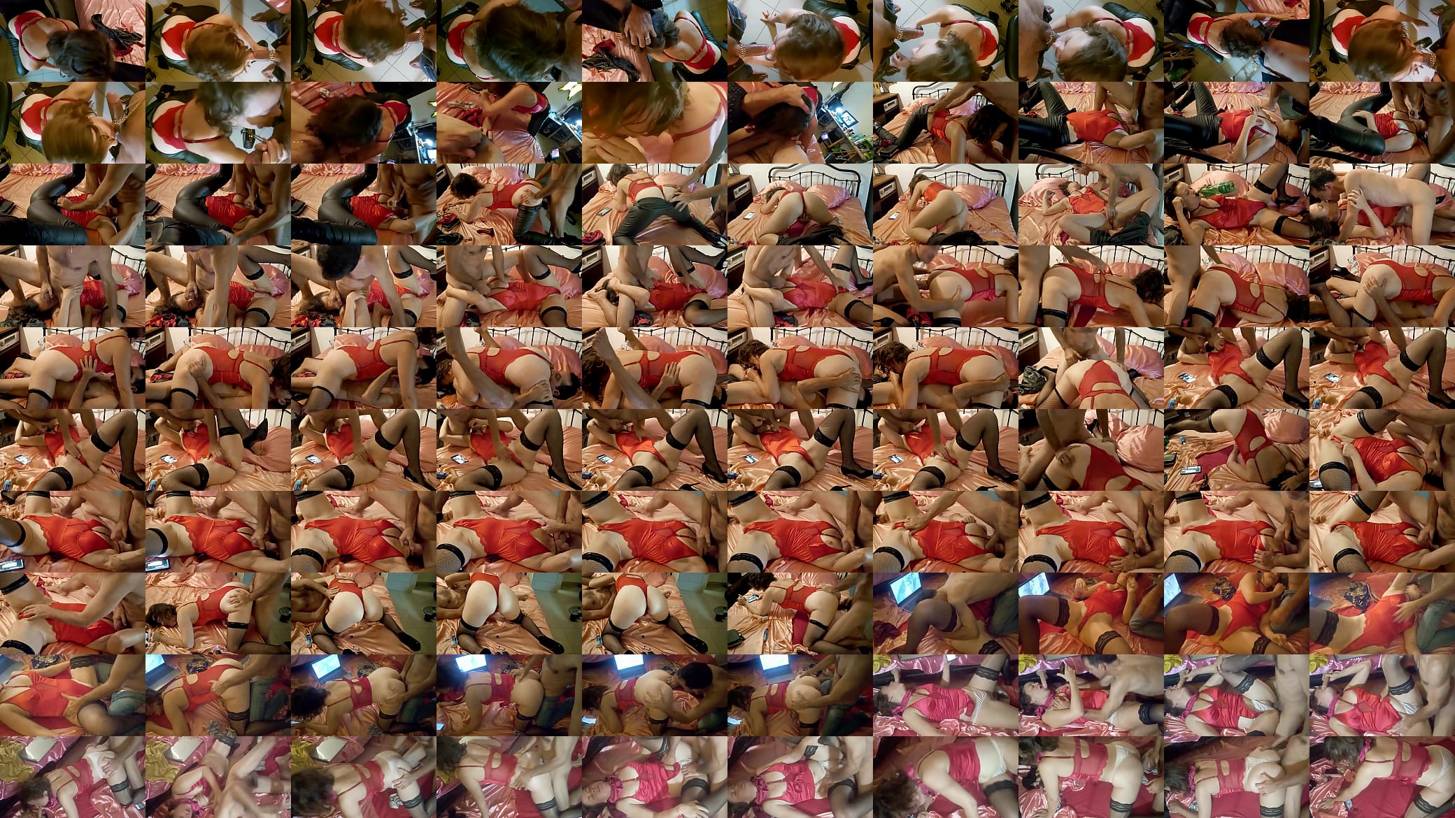1371 French Amateur Fuck in Satin Clothes and Lingerie 预览图