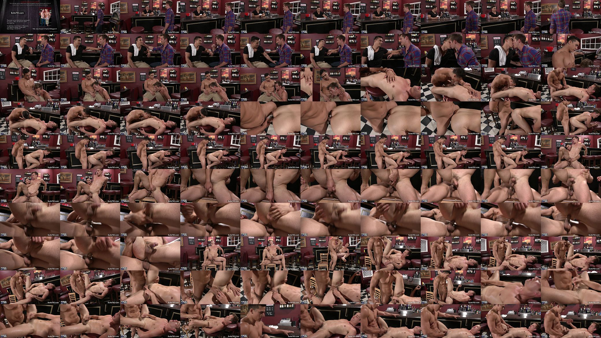 Hefty gays fucking in a bar 预览图