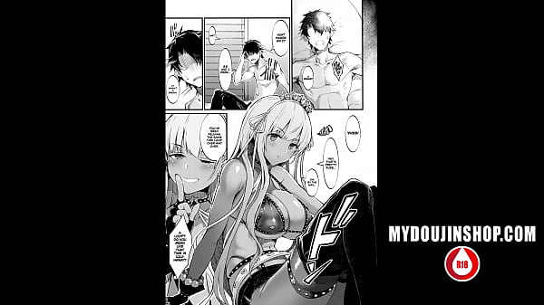 MyDoujinShop - Anime Girl Shows of Her Big Tits Falling Out of a Bikini ~ Almost Transparent UO Denim Fate Grand Order Hentai Comic