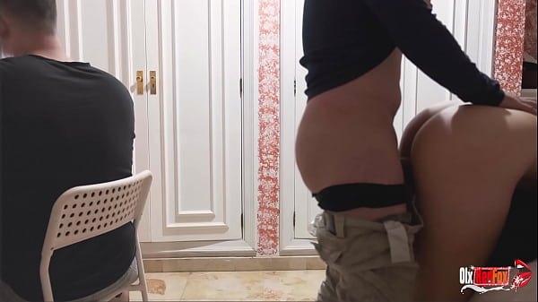 Wife Fucks Her Friend While Her Cuckold Husband Works
