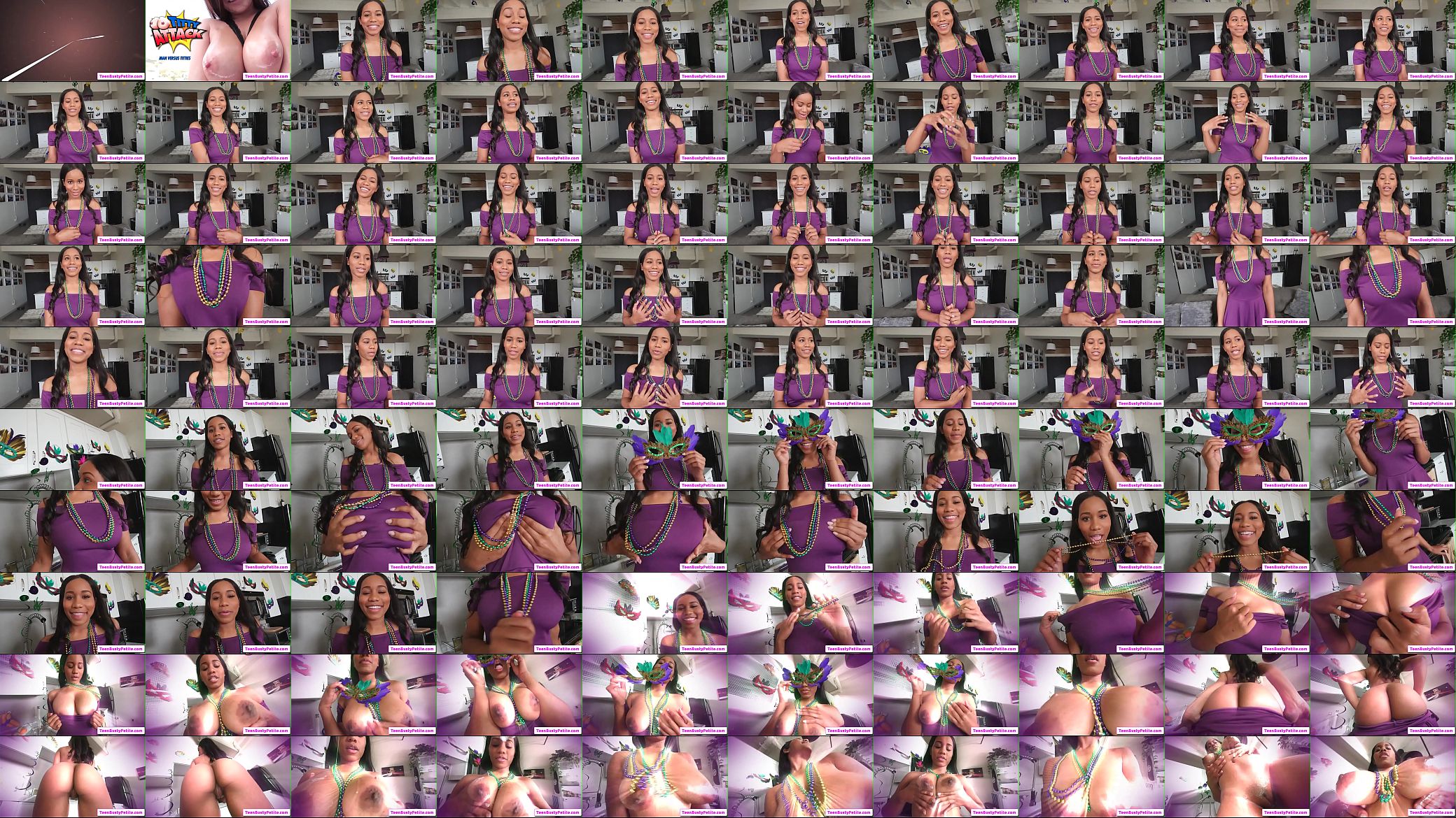 Mardi Gras Madness with Jenna Foxx part-01 from Titty 预览图