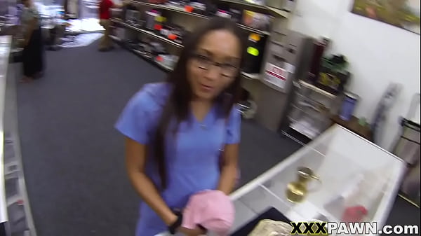 XXX PAWN - This Desperate Latin Nurse Came Into My Shop And I Showed Her My Big Dick