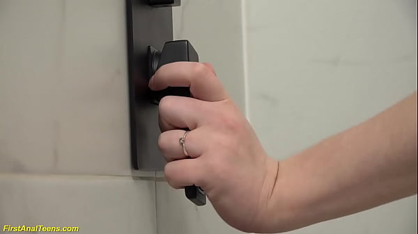 her first anal deep masturbation