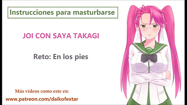JOI HENTAI IN SPANISH. h. of the d .. She is angry.