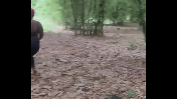 Big butt sluts fucked in the forest