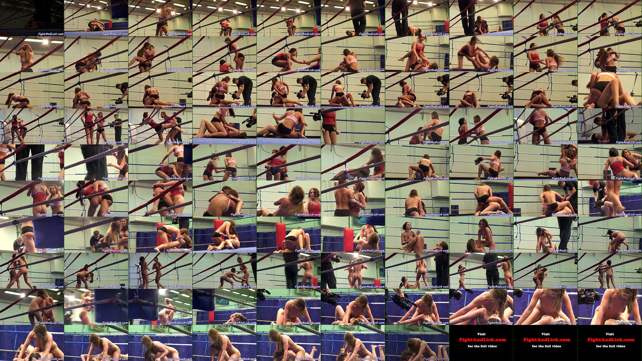 Busty beauties love wrestling while naked 预览图