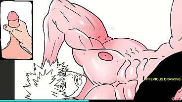 Yaoi Anime Naked Bakugo with Huge Cock and muscles #2   Male JOI Masturbation Instructions for Men