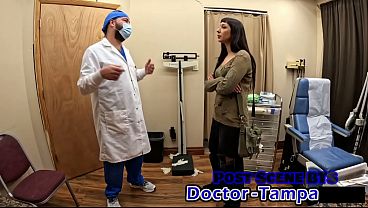 Dr Tampa - Selena Sativa's 1st Gyno Exam