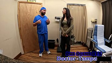 Dr Tampa - Selena Sativa's 1st Gyno Exam
