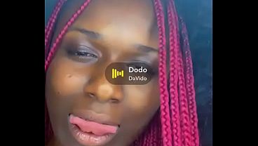 Black Melanin High & Flirting With The Camera On Set