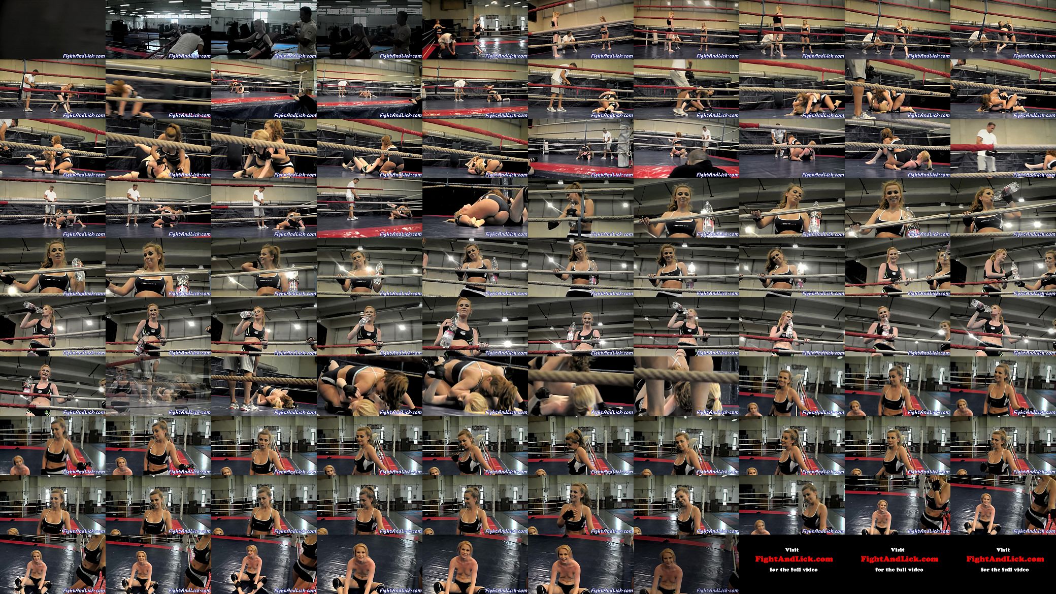 Eurobabes enjoy wrestling on the ground 预览图