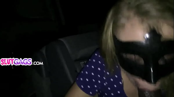 Horny blonde girl