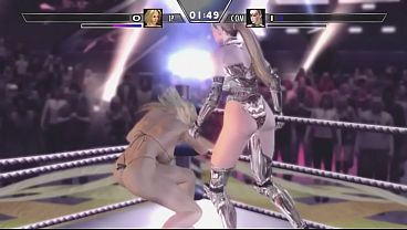 Rumble Roses XX Lady X Dominates and Humiliates Dixie Clements