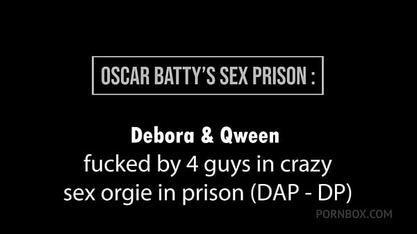 Brazilian Debora Andrade and Qween Goddess Fucked by 4 Big Dicks in Prison (DAP, DP, Anal, 4on2, BBC, ATM)