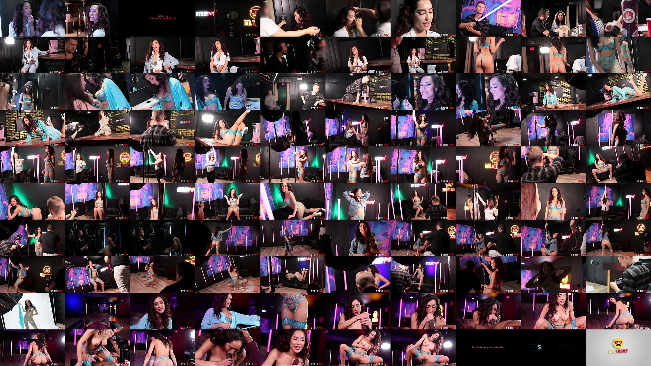Chloe Amour Behind the Scenes &mdash; The Making of Velvet Steel | StripPOV 预览图