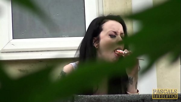 PASCALSSUBSLUTS - Teen Alessa Savage throated and slammed