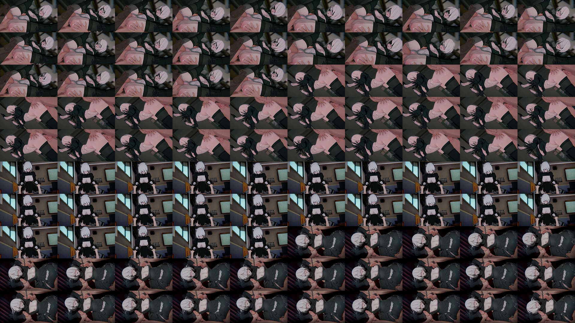 [3D Hentai] 2B&#039;s &quot;LOGIC VIRUS&quot;: Bound Android &amp; POV Sandwich DP (4K/60FPS) 预览图