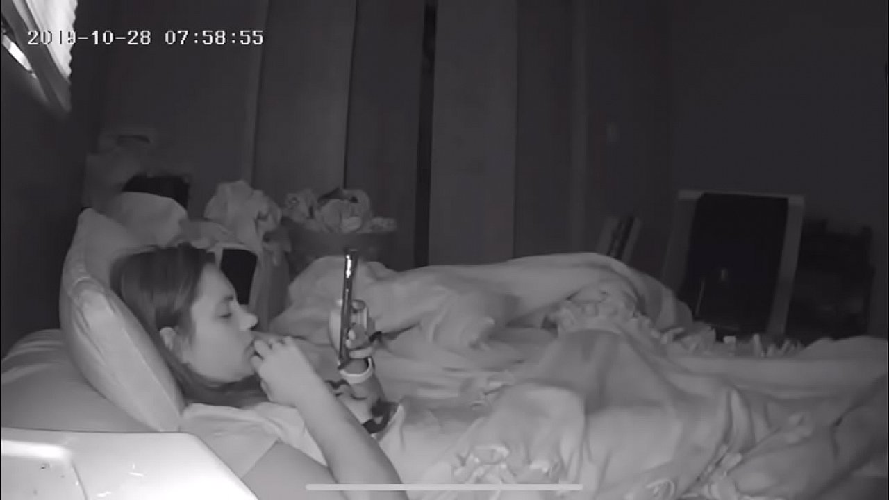 Abby Kiss Creams Her Panties on Hidden Cam