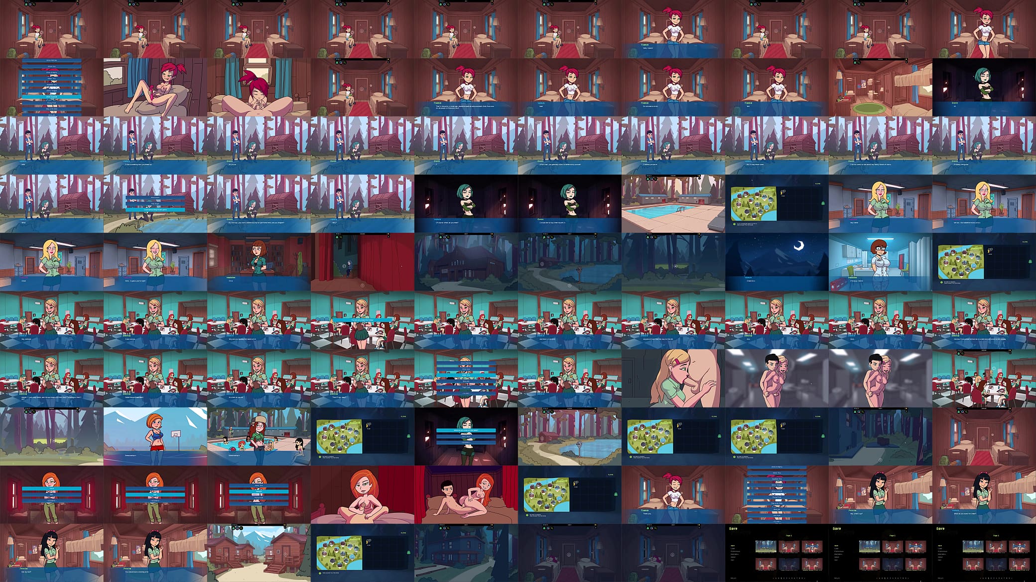 Camp Pinewood 1 Episode 2 The Sluts are here 预览图