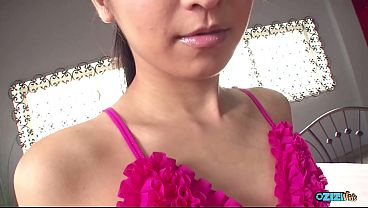 This dude was putting all sorts of things on her before screwing her super hard.