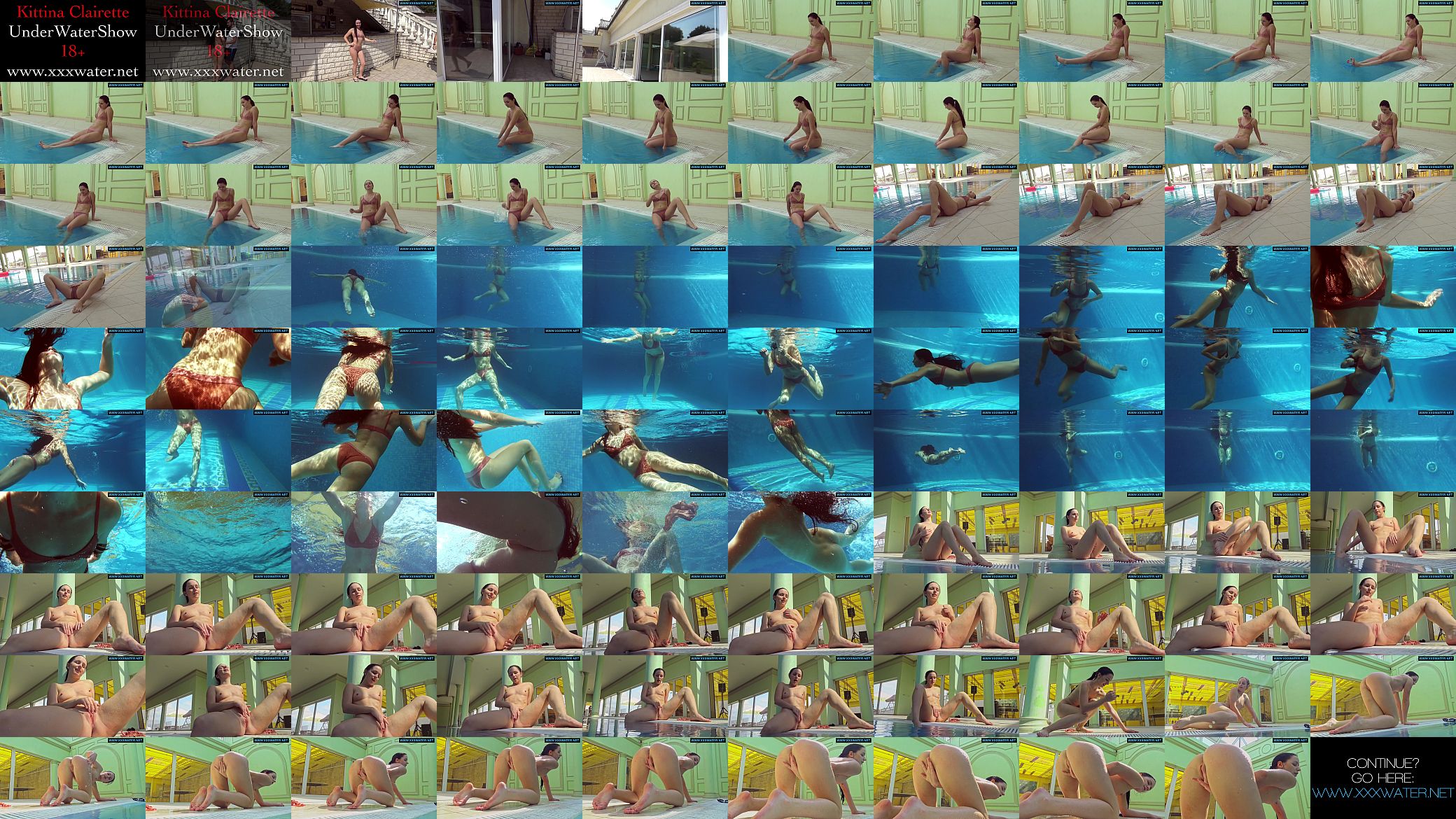 Kittina Clairette hot Hungarian teen underwater 预览图