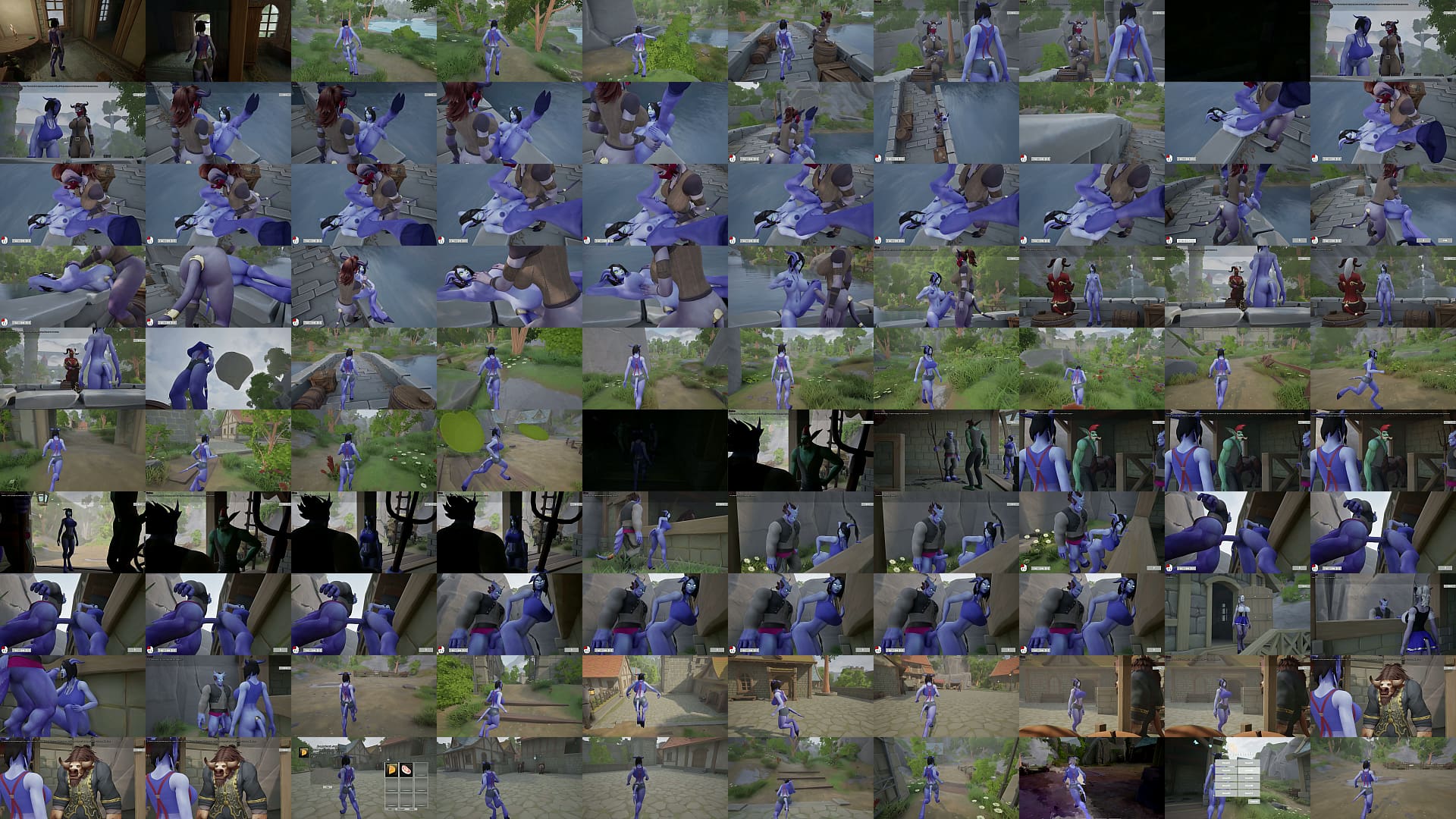 The draenei slut can&#039;t last long without a dick in her ass. 3D Hentai Game Animation 预览图