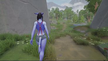The draenei slut can't last long without a dick in her ass. 3D Hentai Game Animation