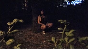 Dogging - A Cheating big tits wife sucks stranger cock