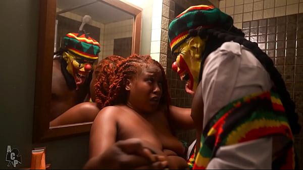 Big Booty Ebony Whore Gets Fucked On 4 20 By A Big Dick Clown Fucker