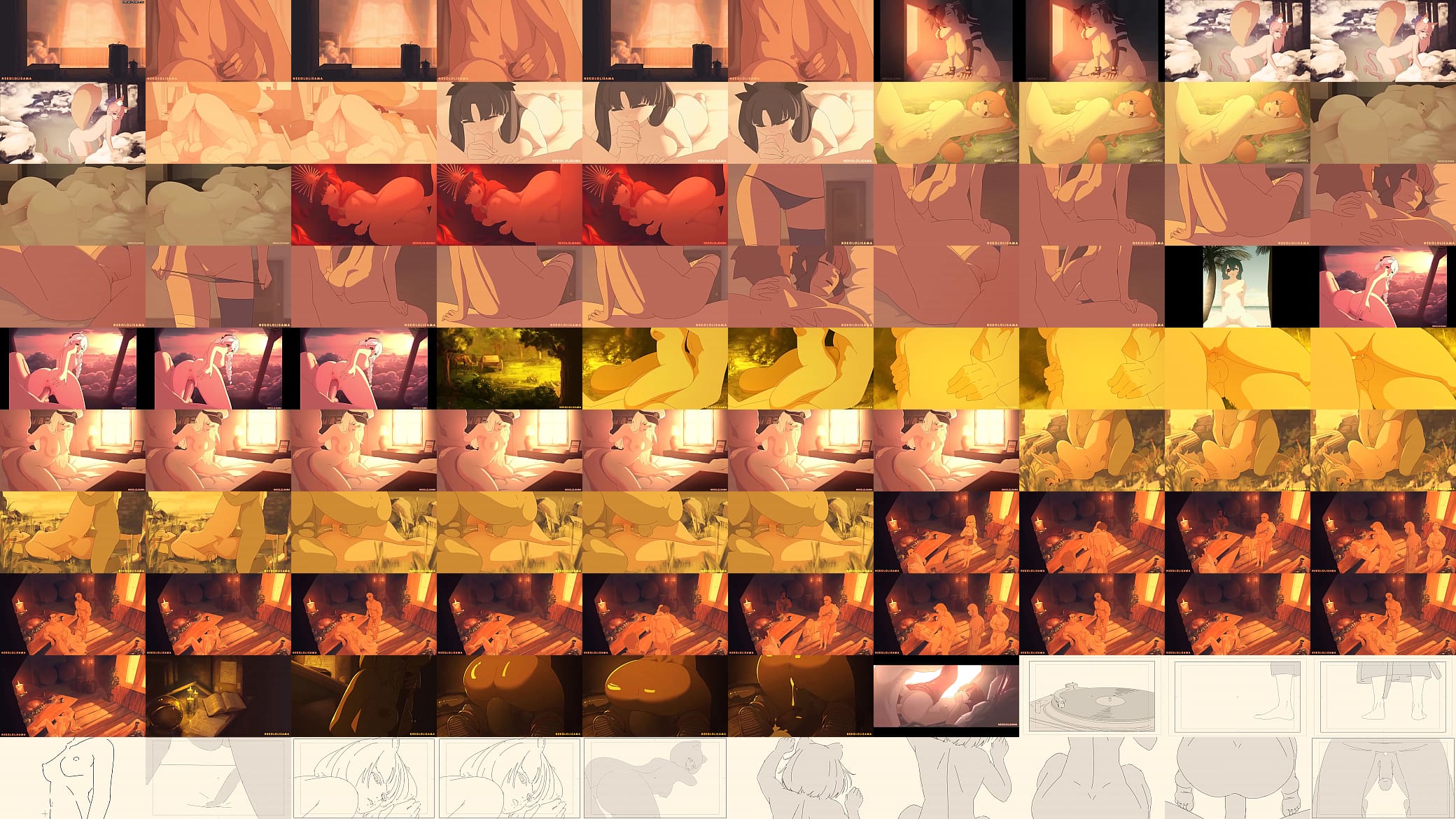 nekololisama collection [hentai porn sex big tits animated 18] hd 预览图