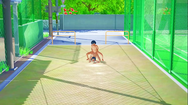 <Koikatsu> Sweaty doggy style outside in midsummer