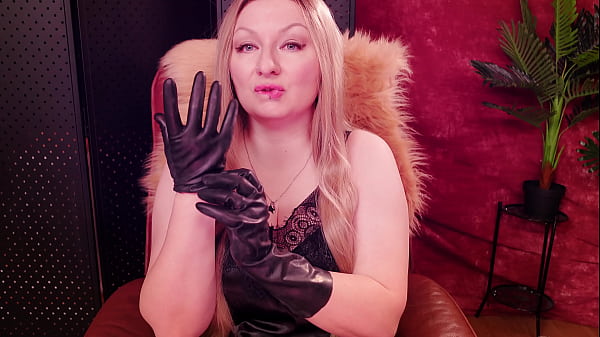 ASMR in working rubber gloves, fetish SFW video.