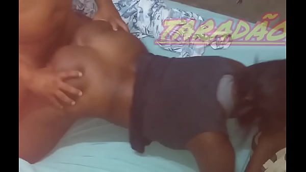 Naughty black girl with a greedy ass