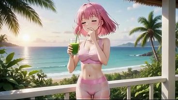 Anna Pink: Sexy Pilates Morning (AI-Generated)